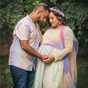 Maternity shoot dress